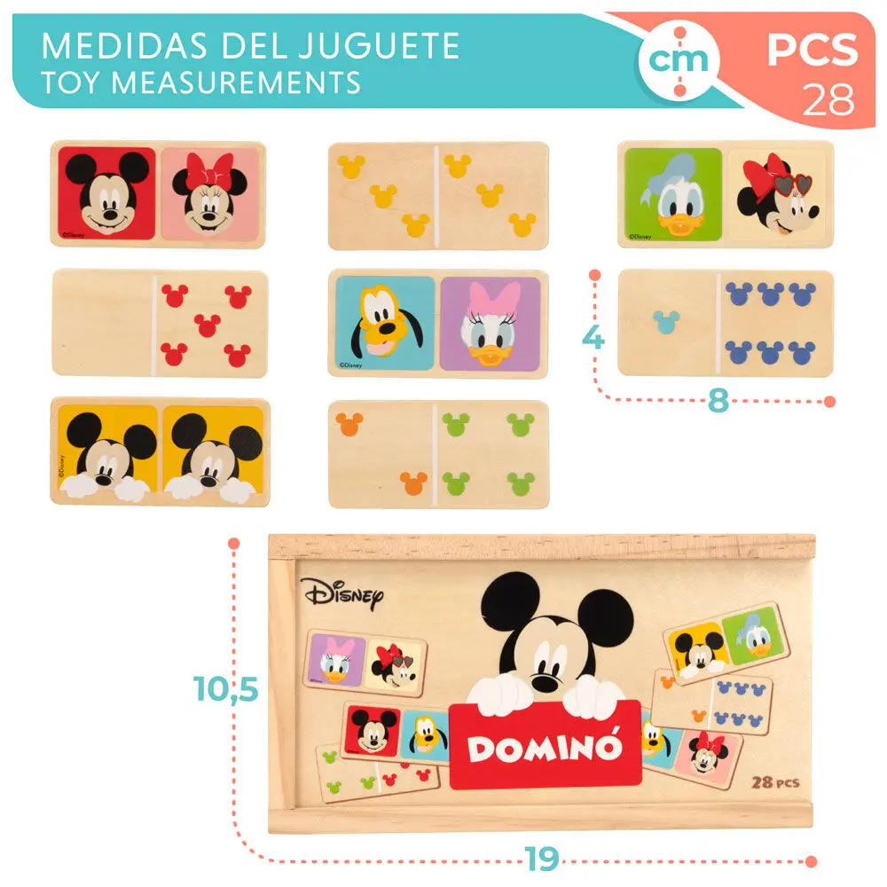 Disney Baby drevené domino produktová fotografia