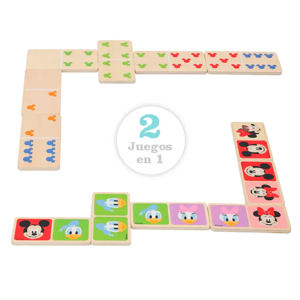 Disney Baby drevené domino produktová fotografia
