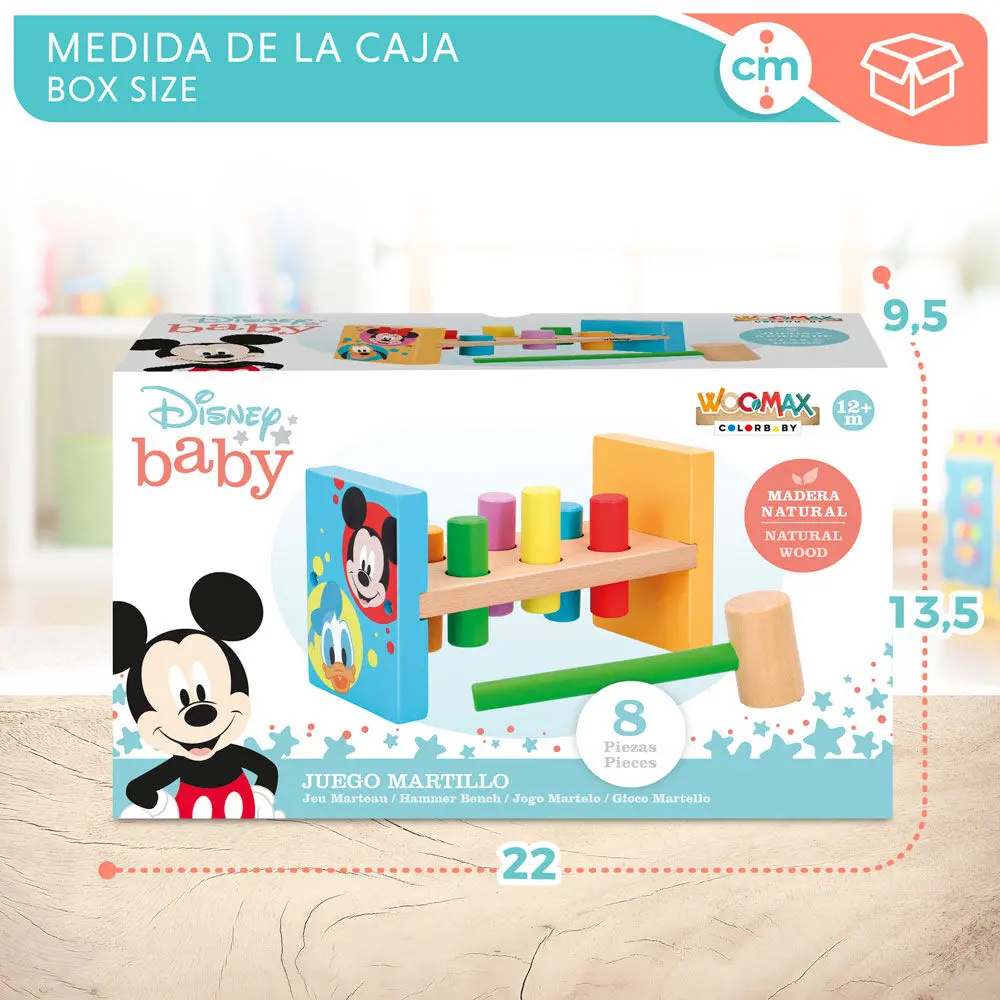 Disney Baby drevená sada kladív produktová fotografia