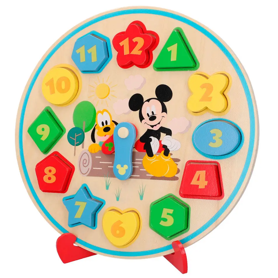Disney Baby drevené hodiny produktová fotografia
