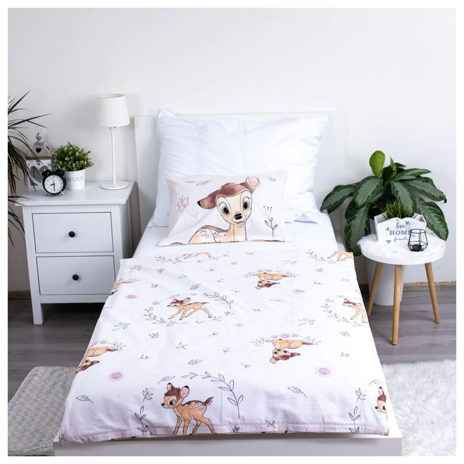 Disney Bambi Beige detská, predškolská obliečka na paplón produktová fotografia