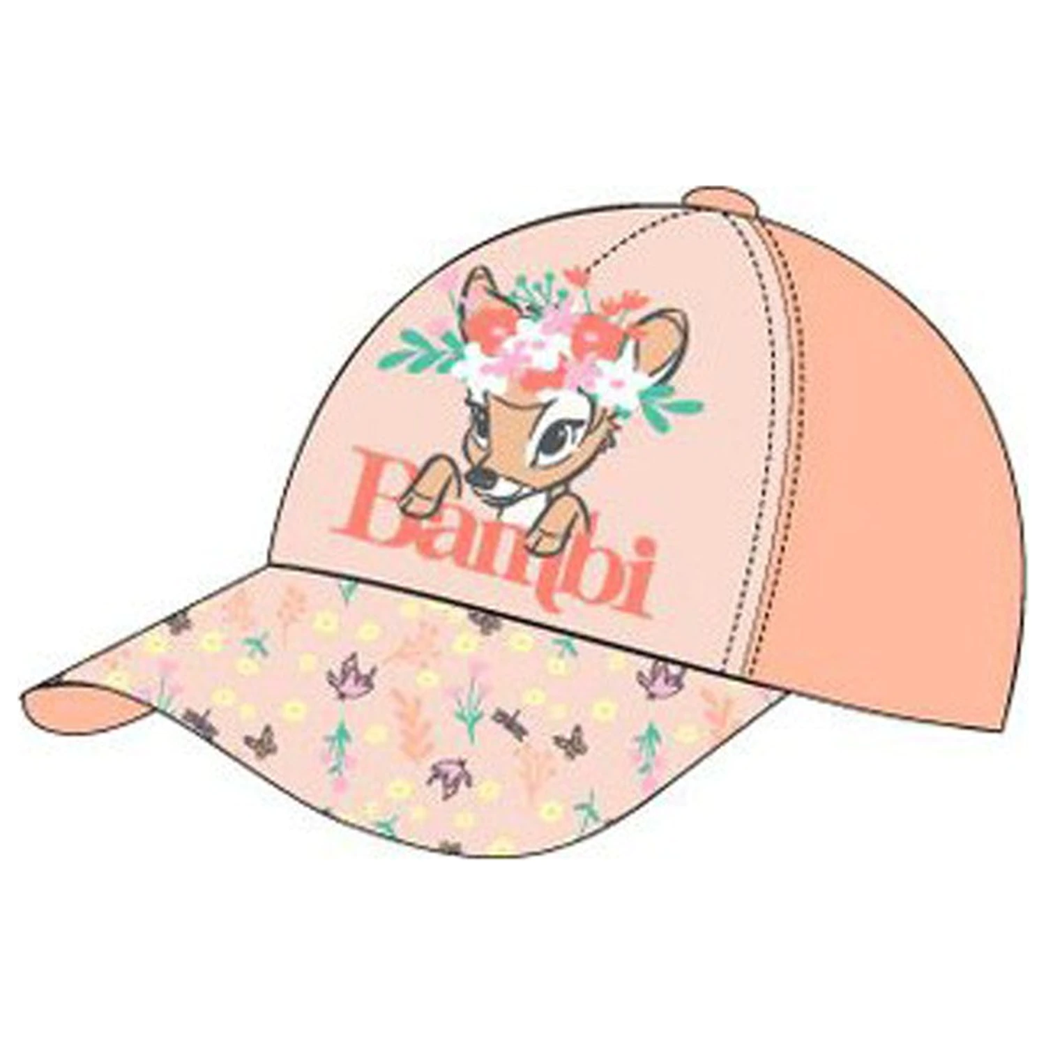 Disney Bambi Blossom detská bejzbalová šiltovka 48 cm produktová fotografia