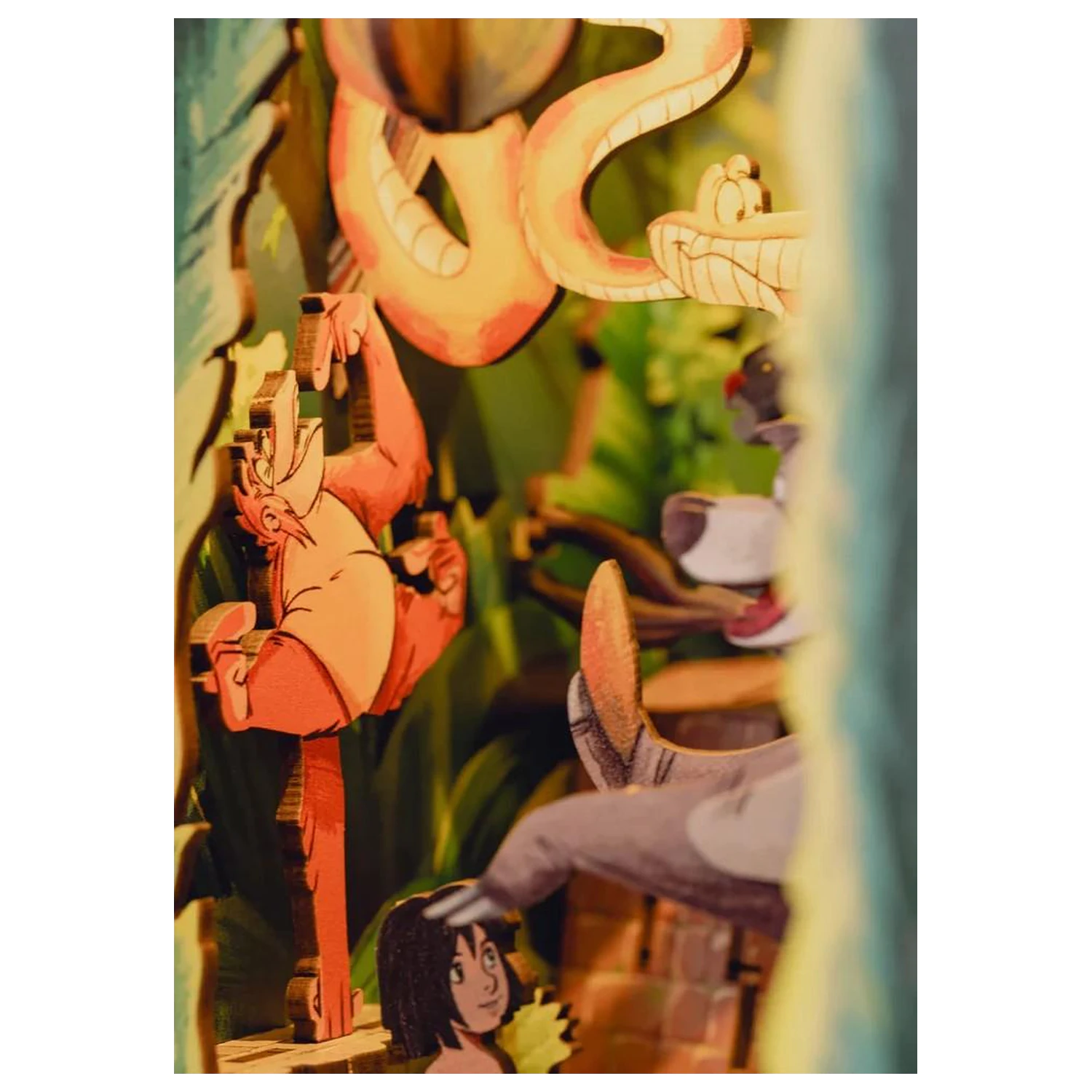 Disney Book Nook Kit The Jungle Book 68 ks + LED svetlo produktová fotografia