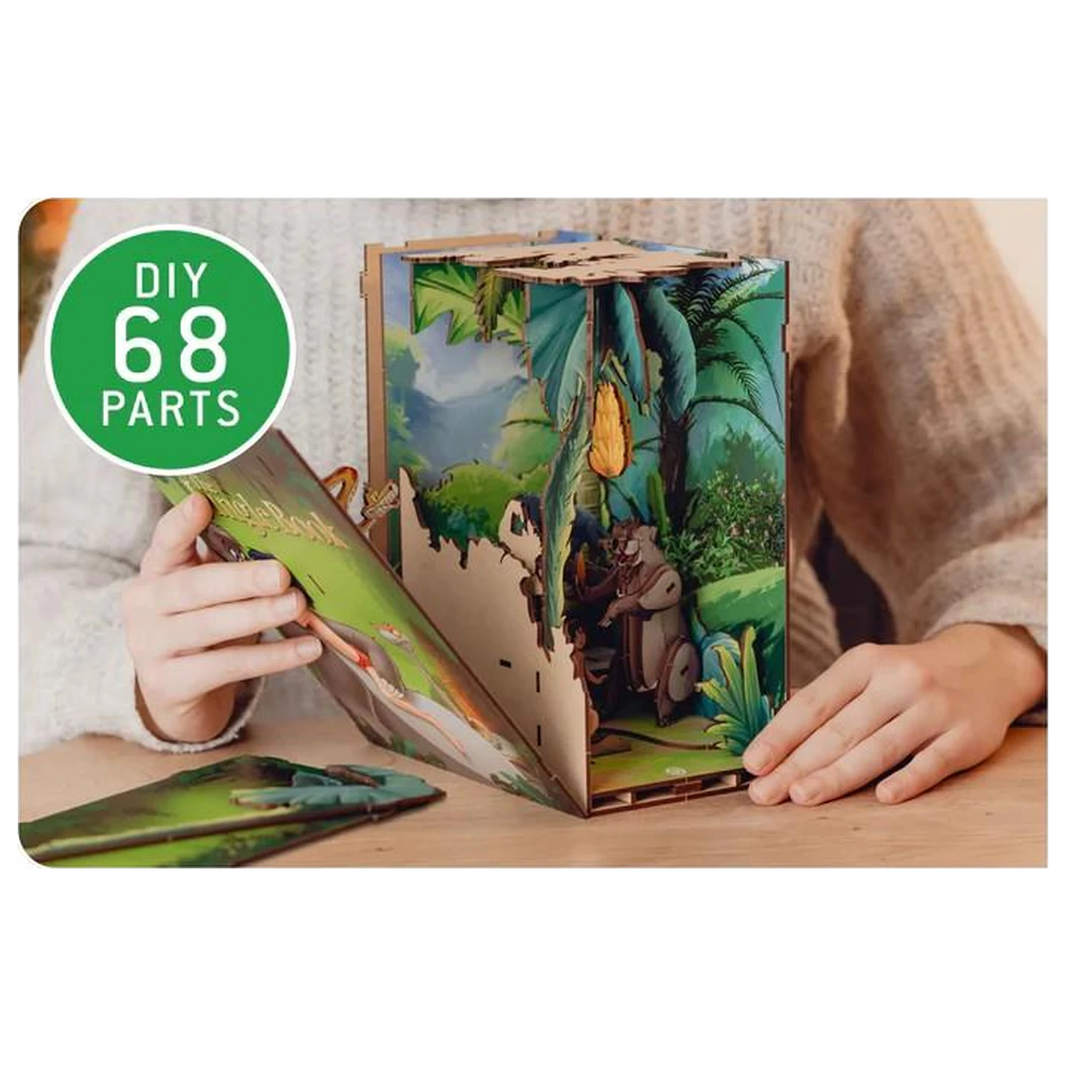 Disney Book Nook Kit The Jungle Book 68 ks + LED svetlo produktová fotografia