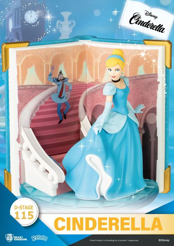 Disney Book Series D-Stage PVC Diorama Popoluška 13 cm produktová fotografia