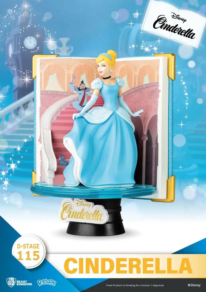 Disney Book Series D-Stage PVC Diorama Popoluška 13 cm produktová fotografia
