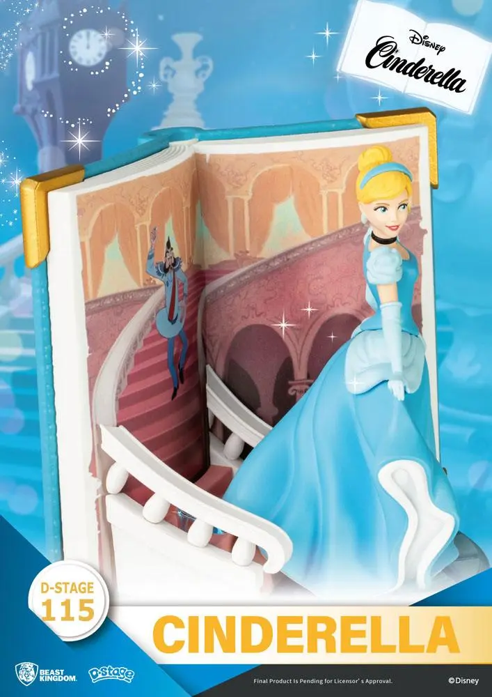Disney Book Series D-Stage PVC Diorama Popoluška 13 cm produktová fotografia