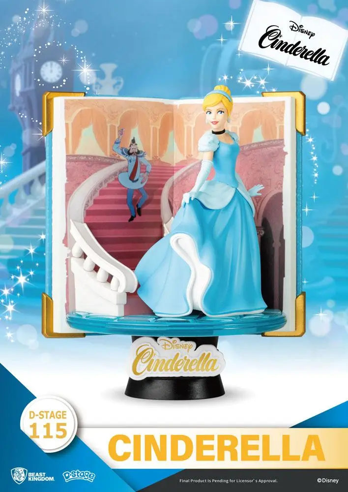 Disney Book Series D-Stage PVC Diorama Popoluška 13 cm produktová fotografia
