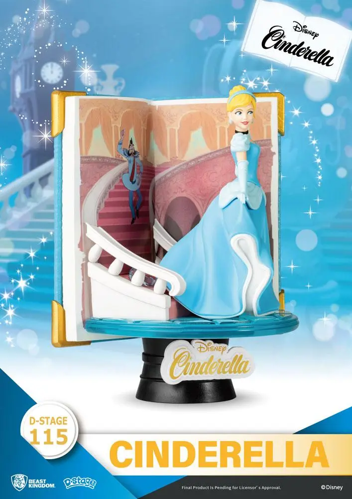 Disney Book Series D-Stage PVC Diorama Popoluška 13 cm produktová fotografia