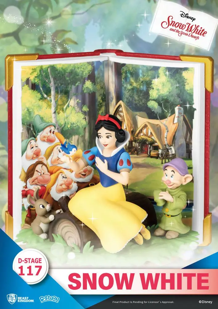 Disney Book Series D-Stage PVC Dioráma Snehulienka 13 cm produktová fotografia