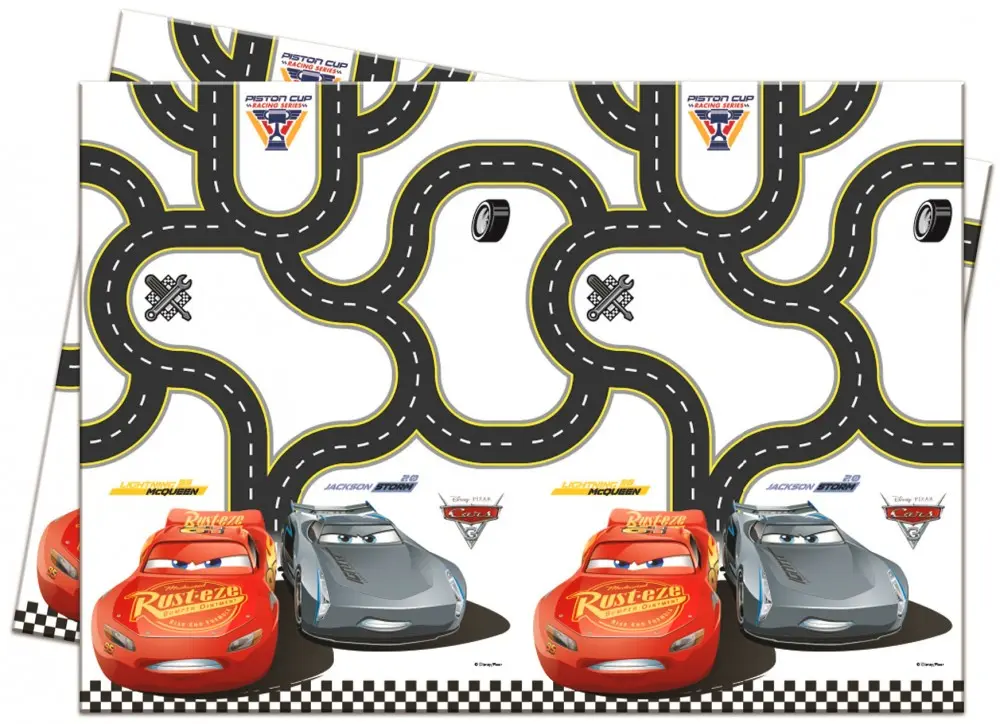 Disney Cars 3 Obrus 120x180 cm produktová fotografia