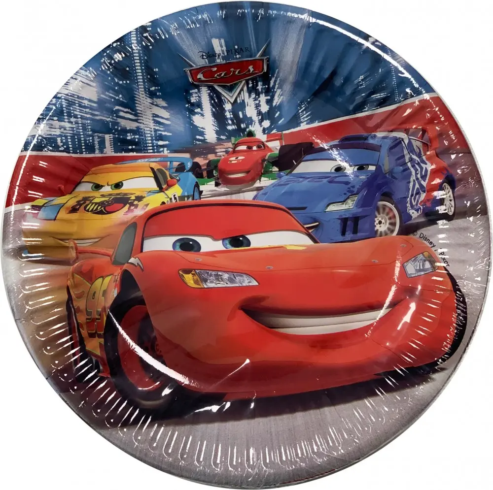 Disney Cars Classic, Cars papierové taniere 8-balenie 19.5 cm produktová fotografia