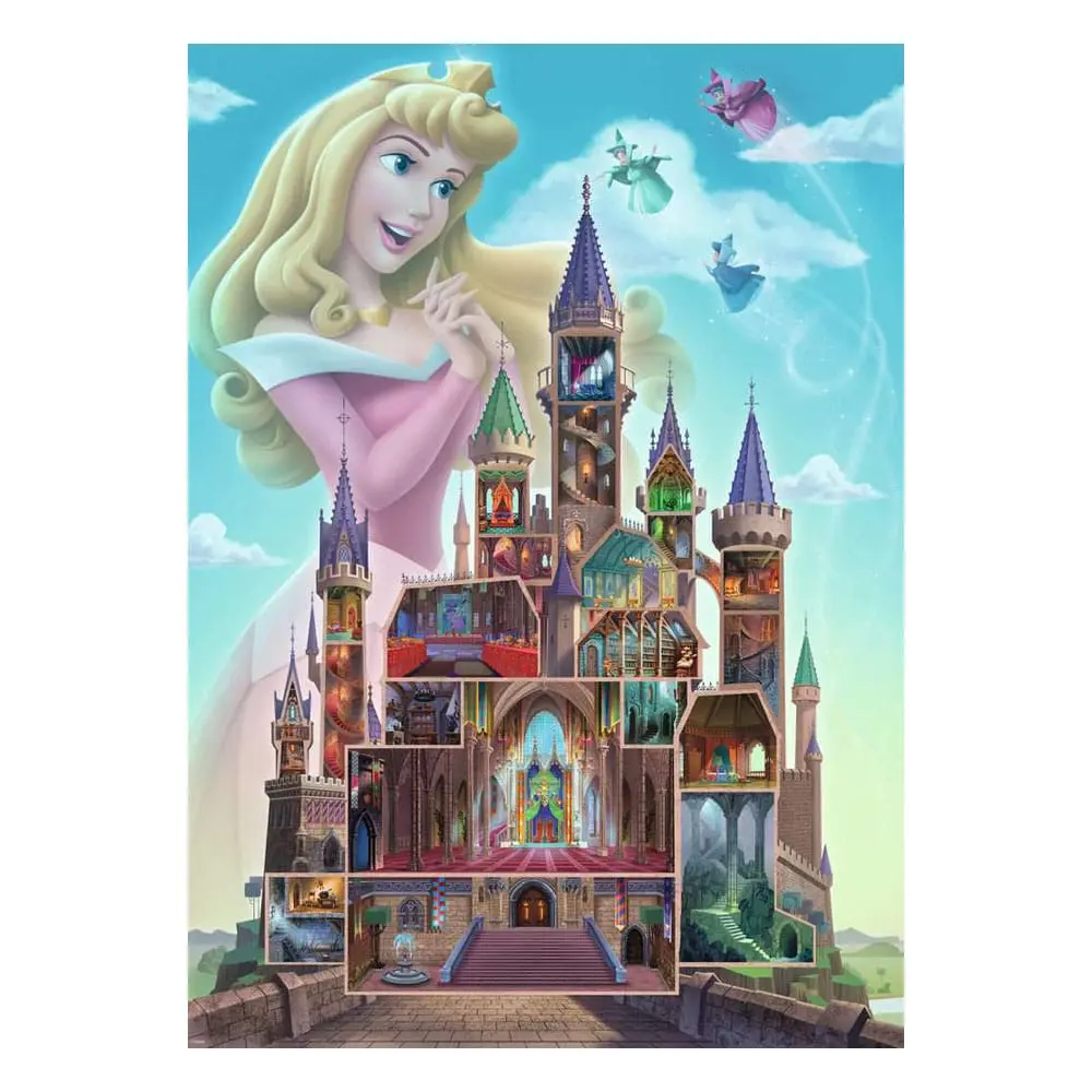 Disney Zámok gyűjtemény Puzzle Aurora (Csipkerózsika) (1000 kusov) termékfotó