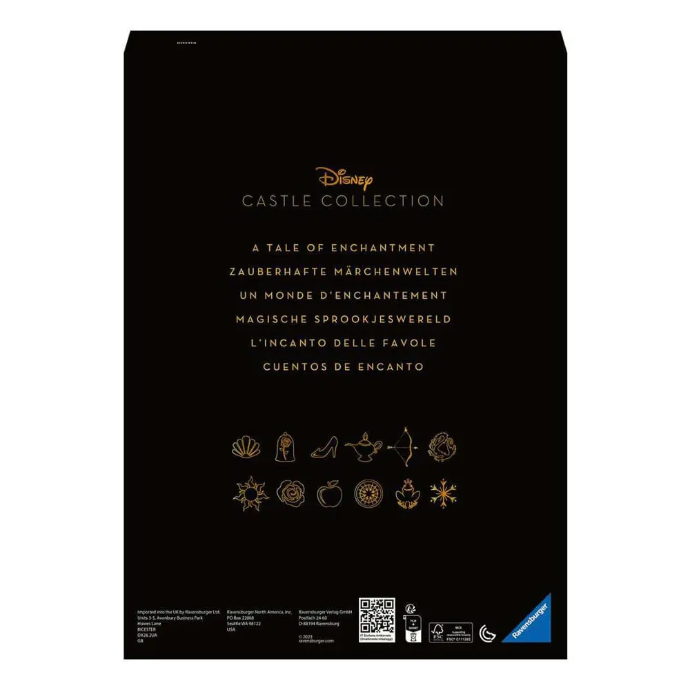 Disney Zámok gyűjtemény Puzzle Aurora (Csipkerózsika) (1000 kusov) termékfotó