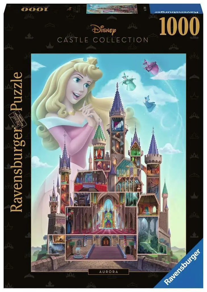 Disney Zámok gyűjtemény Puzzle Aurora (Csipkerózsika) (1000 kusov) termékfotó