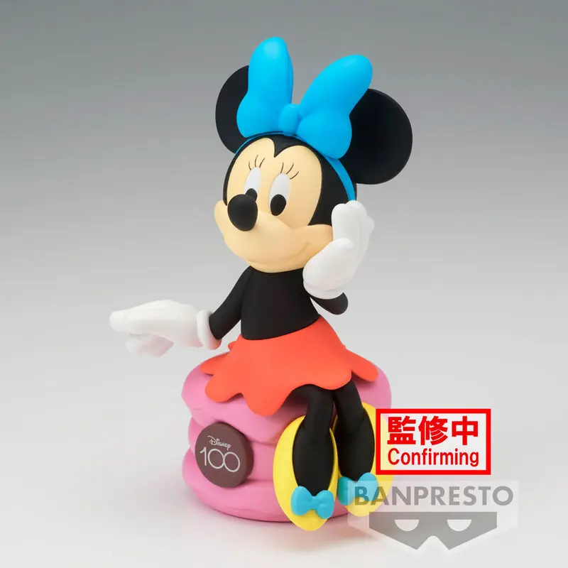 Disney Characters 100th Anniversary Sofubi Minnie Mouse figúrka 11 cm termékfotó