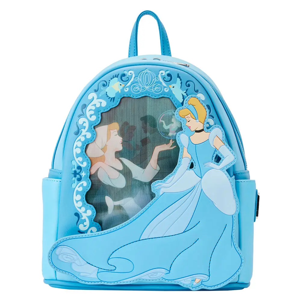 Loungefly Disney Cinderella lenticular ruksak 26cm produktová fotografia