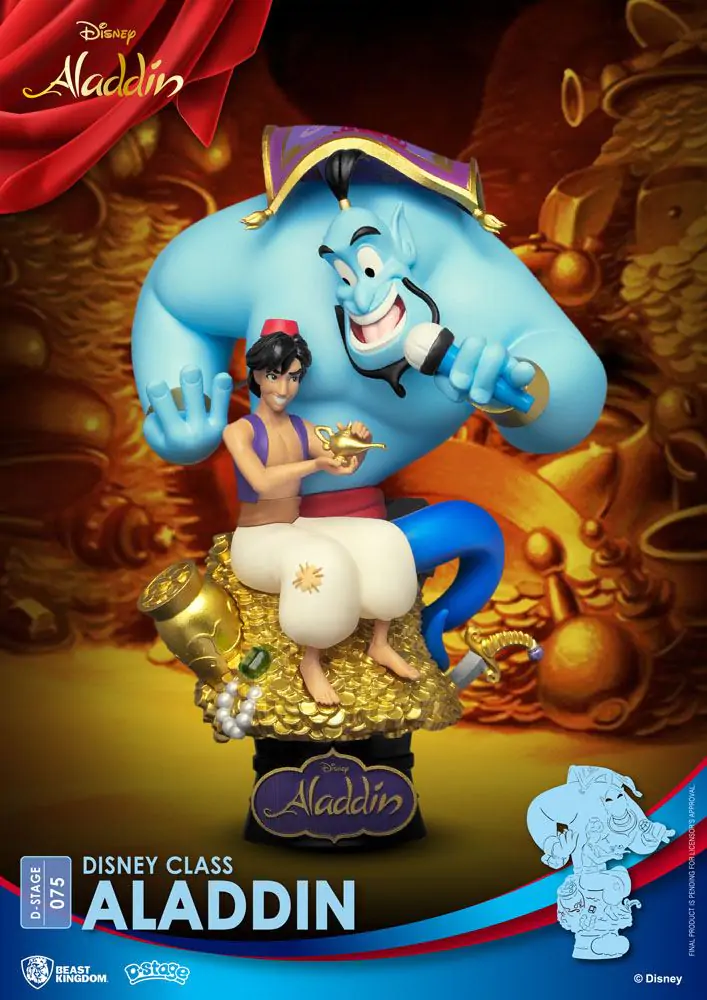 Disney Class Series D-Stage PVC Dioráma Aladdin New Version 15 cm produktová fotografia