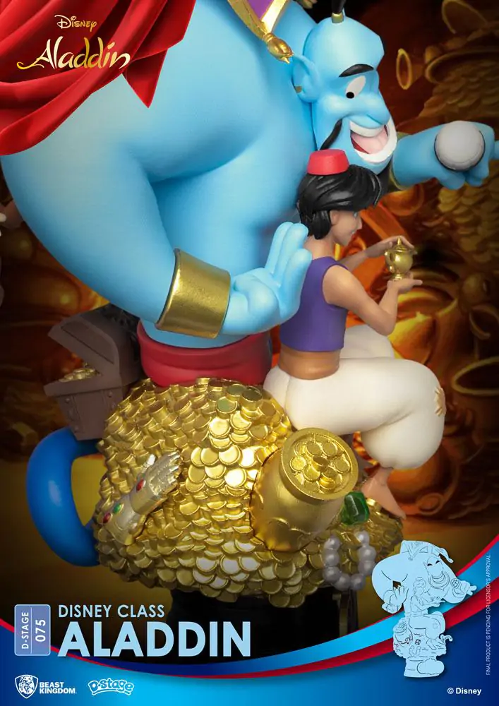 Disney Class Series D-Stage PVC Dioráma Aladdin New Version 15 cm produktová fotografia
