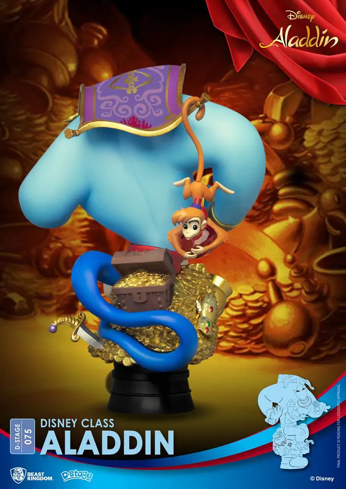 Disney Class Series D-Stage PVC Dioráma Aladdin New Version 15 cm produktová fotografia