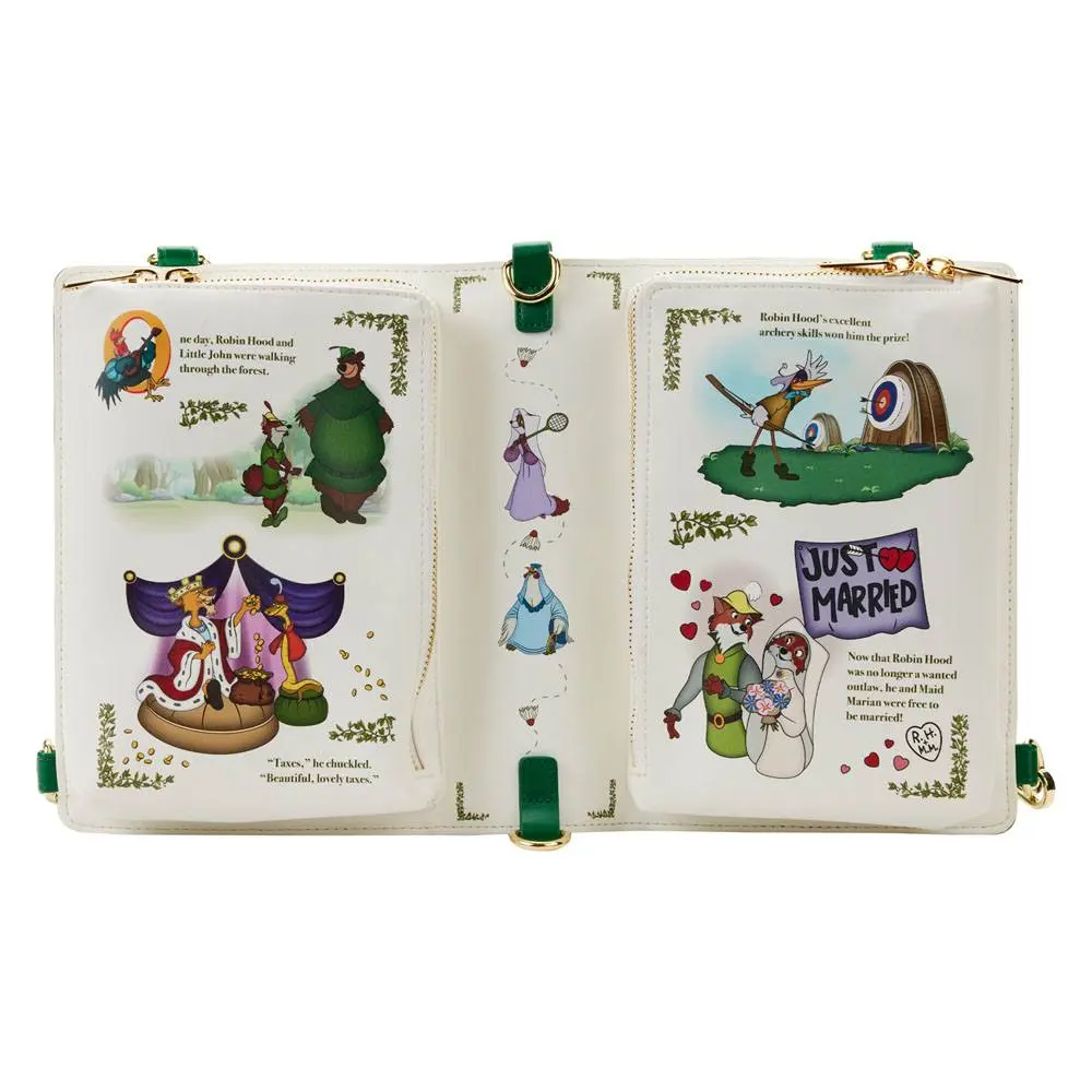 Disney by Loungefly Crossbody Bag Klasická Kniha Robin Hood produktová fotografia