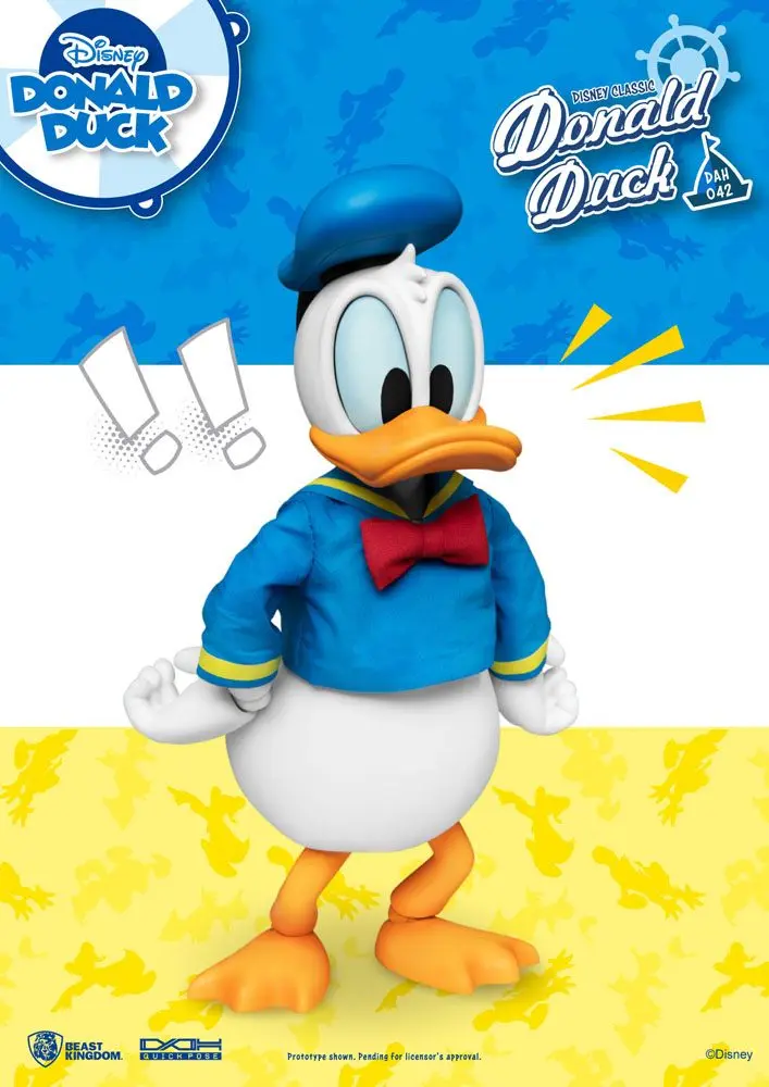 Disney Classic Dynamic 8ction Heroes akčná figúrka 1/9 Donald Duck Classic Version 16 cm produktová fotografia