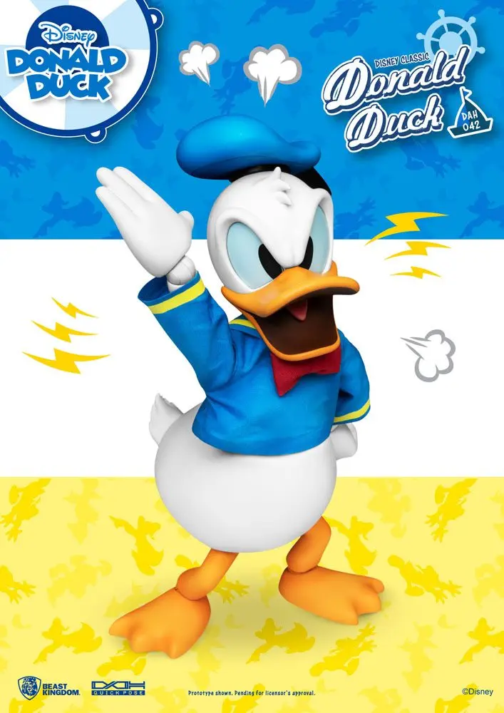 Disney Classic Dynamic 8ction Heroes akčná figúrka 1/9 Donald Duck Classic Version 16 cm produktová fotografia