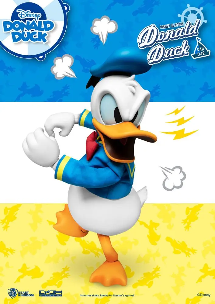 Disney Classic Dynamic 8ction Heroes akčná figúrka 1/9 Donald Duck Classic Version 16 cm produktová fotografia