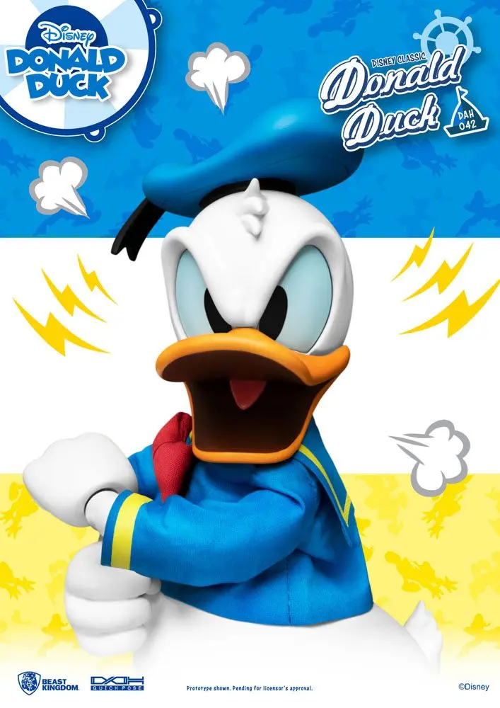 Disney Classic Dynamic 8ction Heroes akčná figúrka 1/9 Donald Duck Classic Version 16 cm produktová fotografia