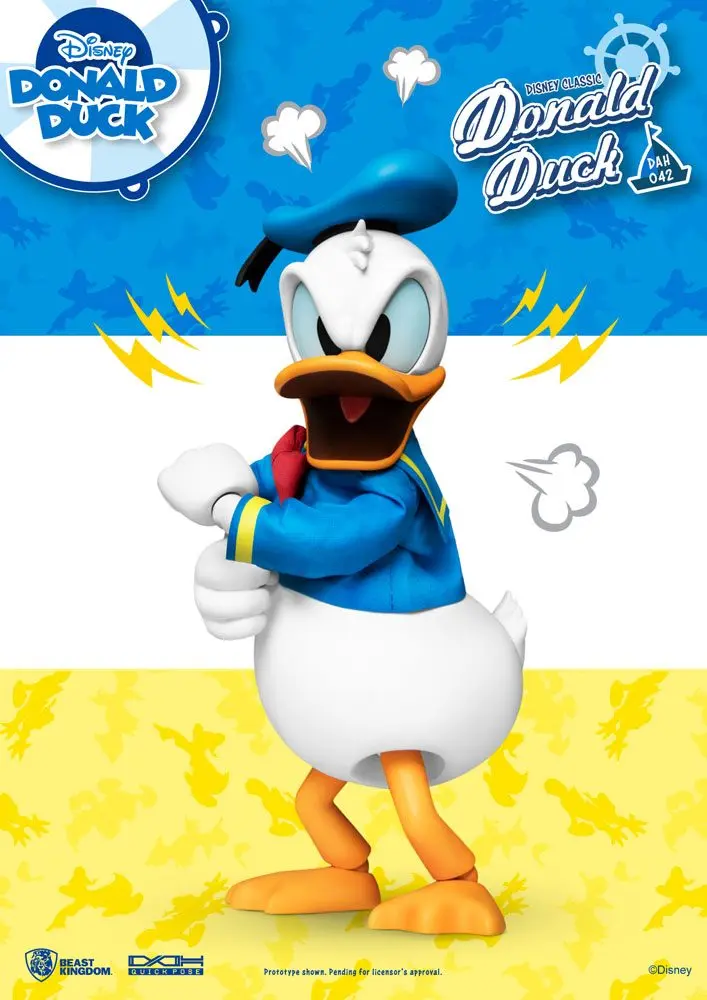 Disney Classic Dynamic 8ction Heroes akčná figúrka 1/9 Donald Duck Classic Version 16 cm produktová fotografia