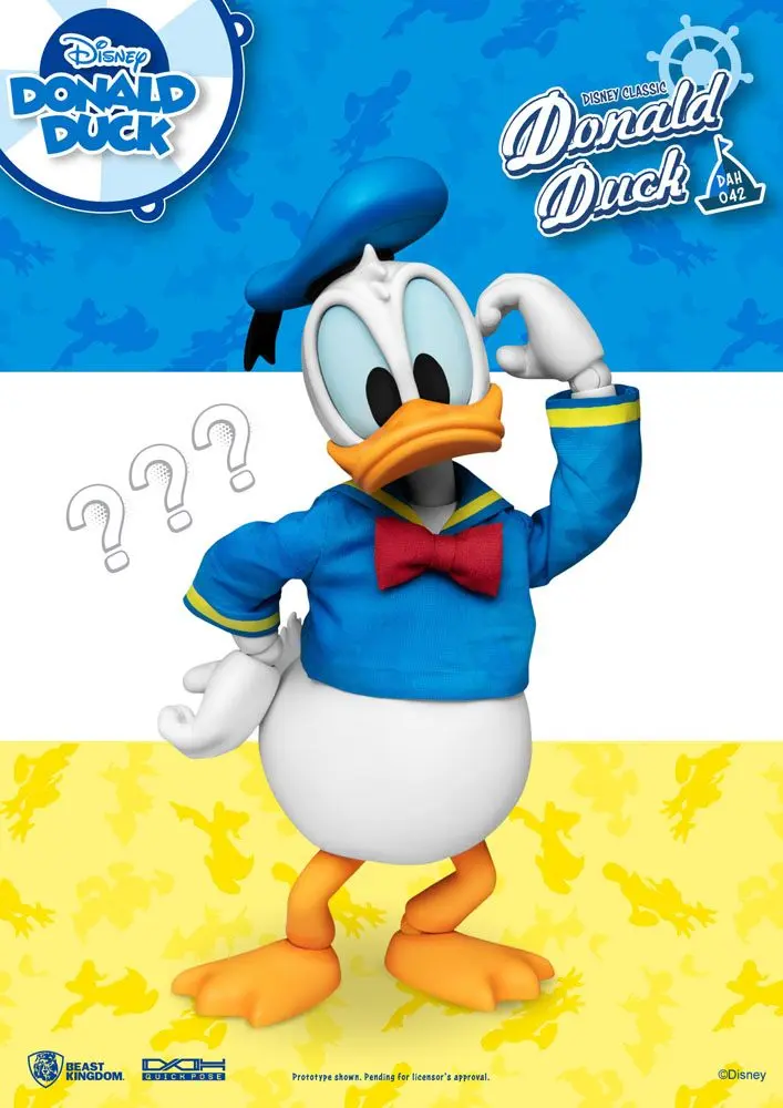 Disney Classic Dynamic 8ction Heroes akčná figúrka 1/9 Donald Duck Classic Version 16 cm produktová fotografia