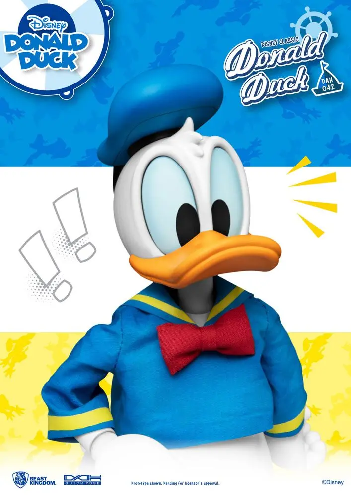 Disney Classic Dynamic 8ction Heroes akčná figúrka 1/9 Donald Duck Classic Version 16 cm produktová fotografia