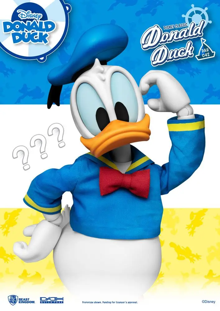 Disney Classic Dynamic 8ction Heroes akčná figúrka 1/9 Donald Duck Classic Version 16 cm produktová fotografia