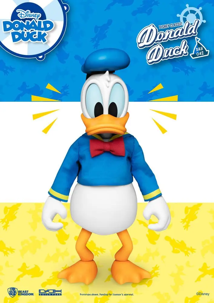 Disney Classic Dynamic 8ction Heroes akčná figúrka 1/9 Donald Duck Classic Version 16 cm produktová fotografia