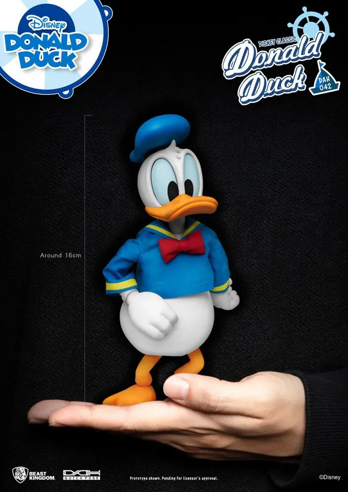 Disney Classic Dynamic 8ction Heroes akčná figúrka 1/9 Donald Duck Classic Version 16 cm produktová fotografia