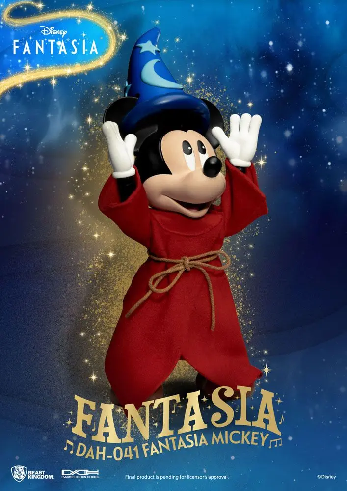 Disney Classic Dynamic 8ction Heroes akčná figúrka 1/9 Mickey Fantasia 21 cm termékfotó