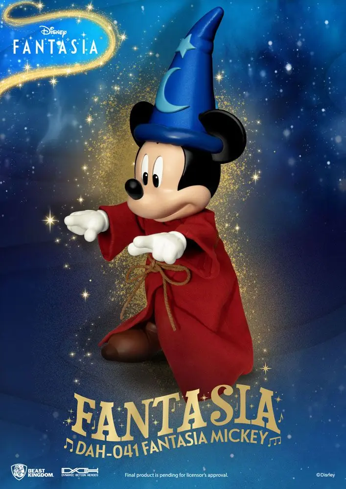 Disney Classic Dynamic 8ction Heroes akčná figúrka 1/9 Mickey Fantasia 21 cm termékfotó