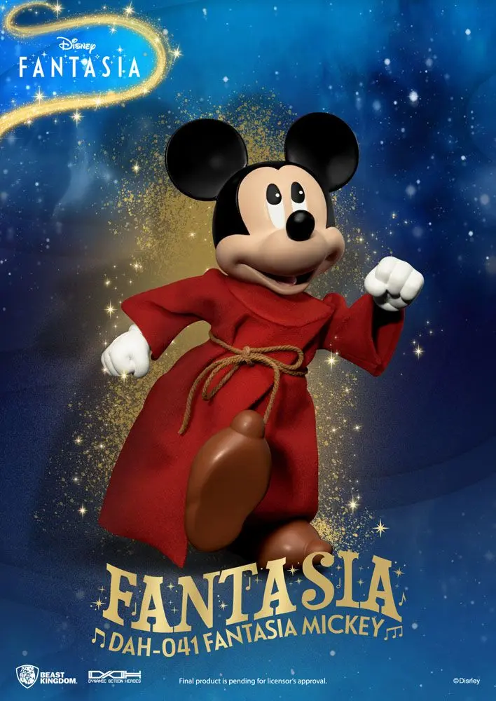 Disney Classic Dynamic 8ction Heroes akčná figúrka 1/9 Mickey Fantasia 21 cm termékfotó