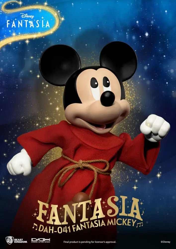 Disney Classic Dynamic 8ction Heroes akčná figúrka 1/9 Mickey Fantasia 21 cm termékfotó