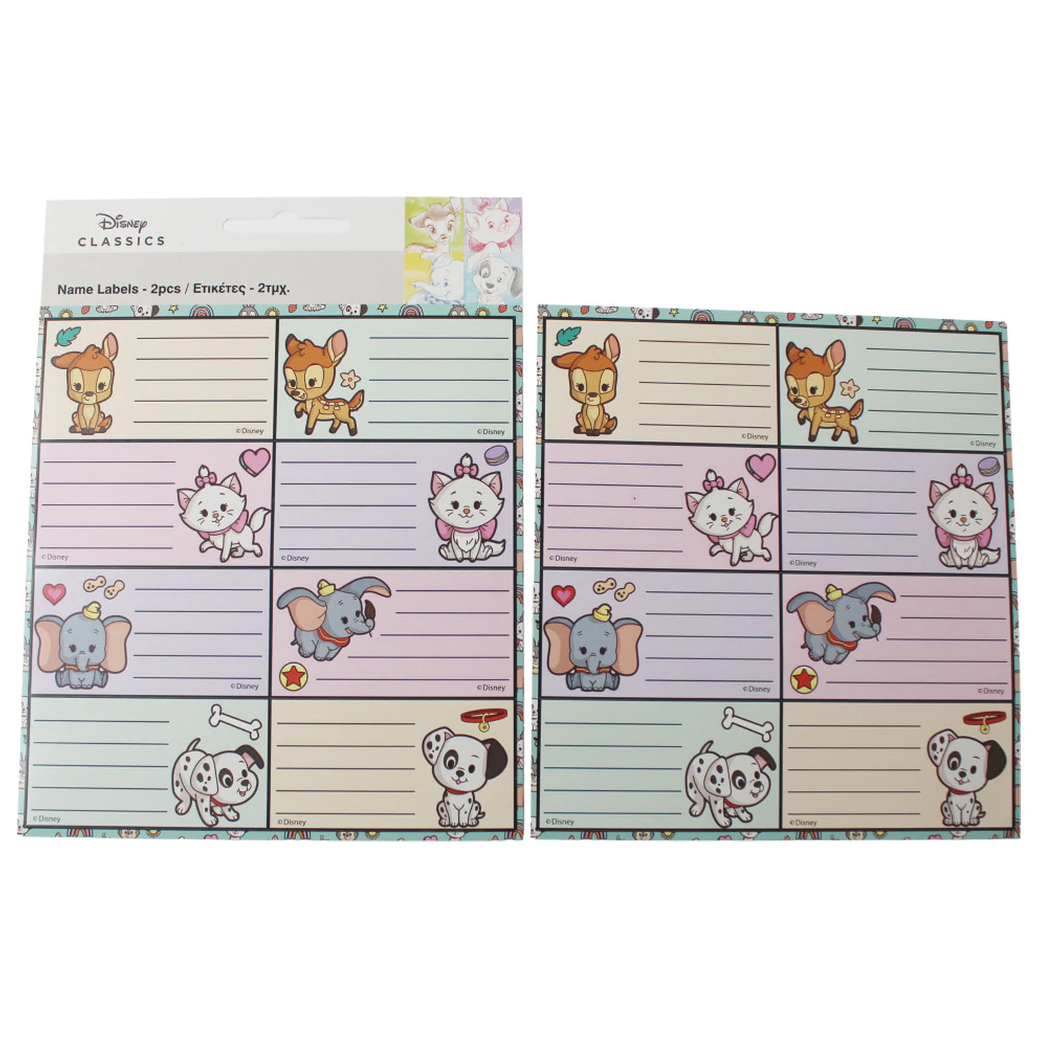 Disney Classics Babies etikety na zošity 16 kusov produktová fotografia