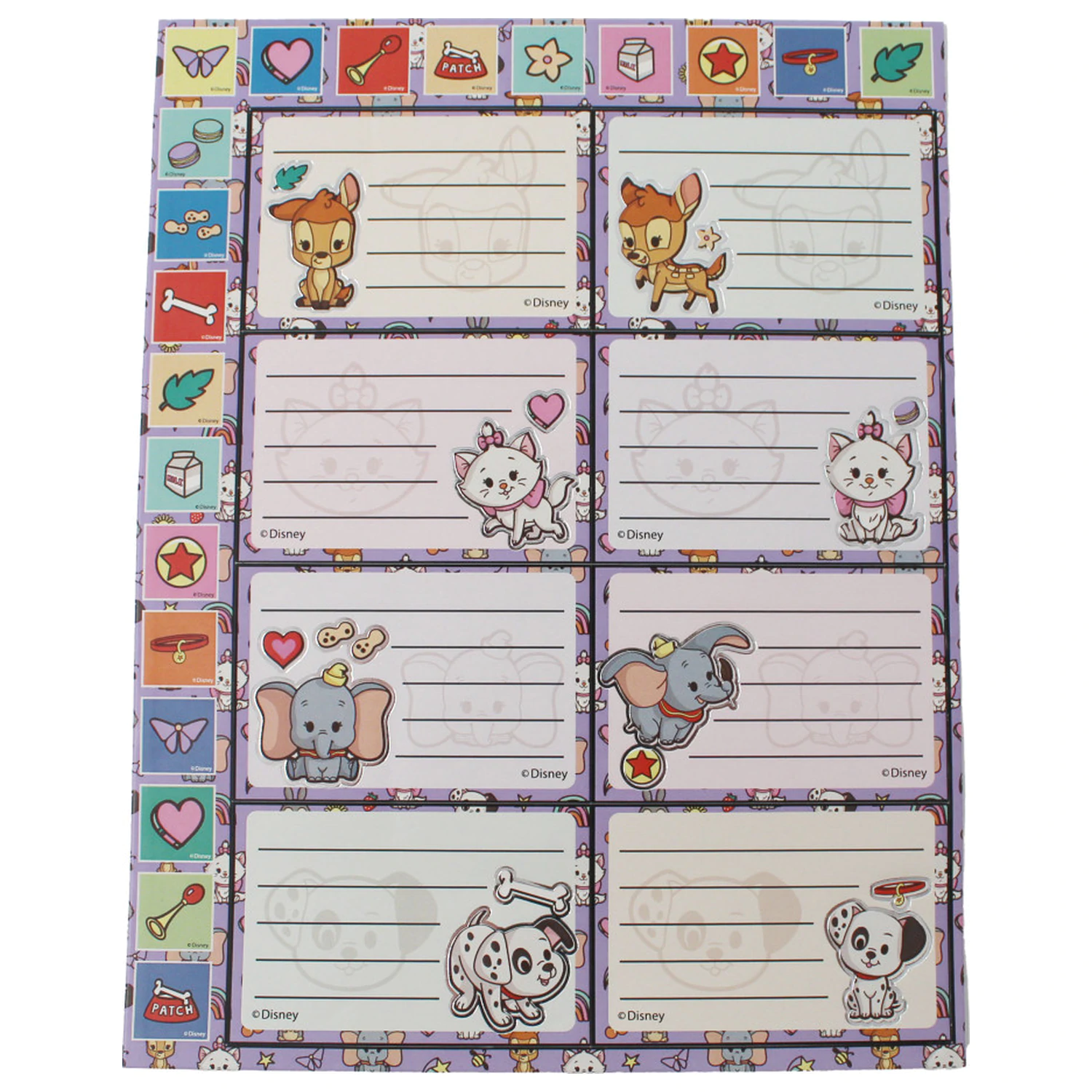 Disney Classics Babies Nálepky na štítky na zošit 16 ks produktová fotografia