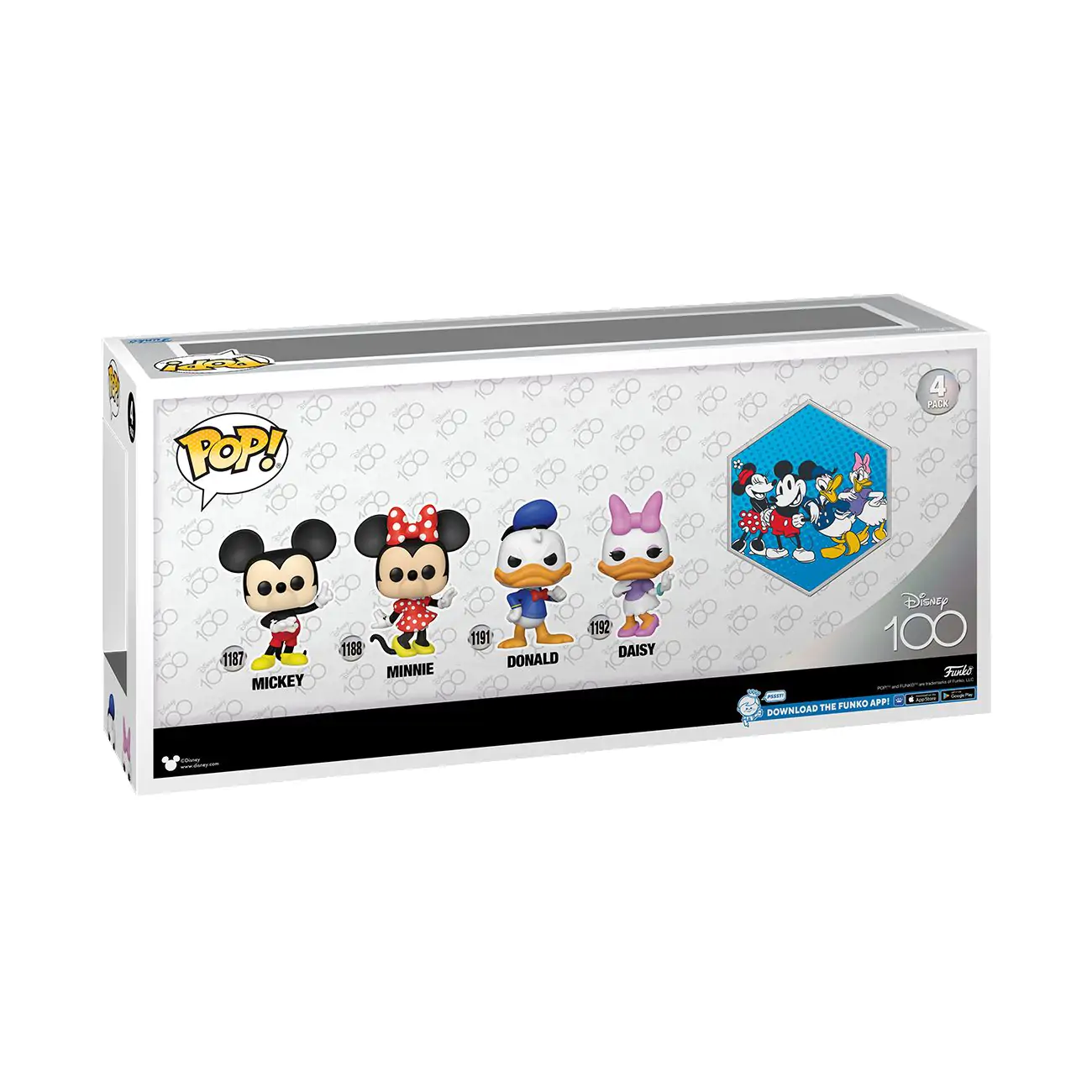 Disney POP! Movies Vinylová figurka 4-es klasszikus csomag 9 cm termékfotó