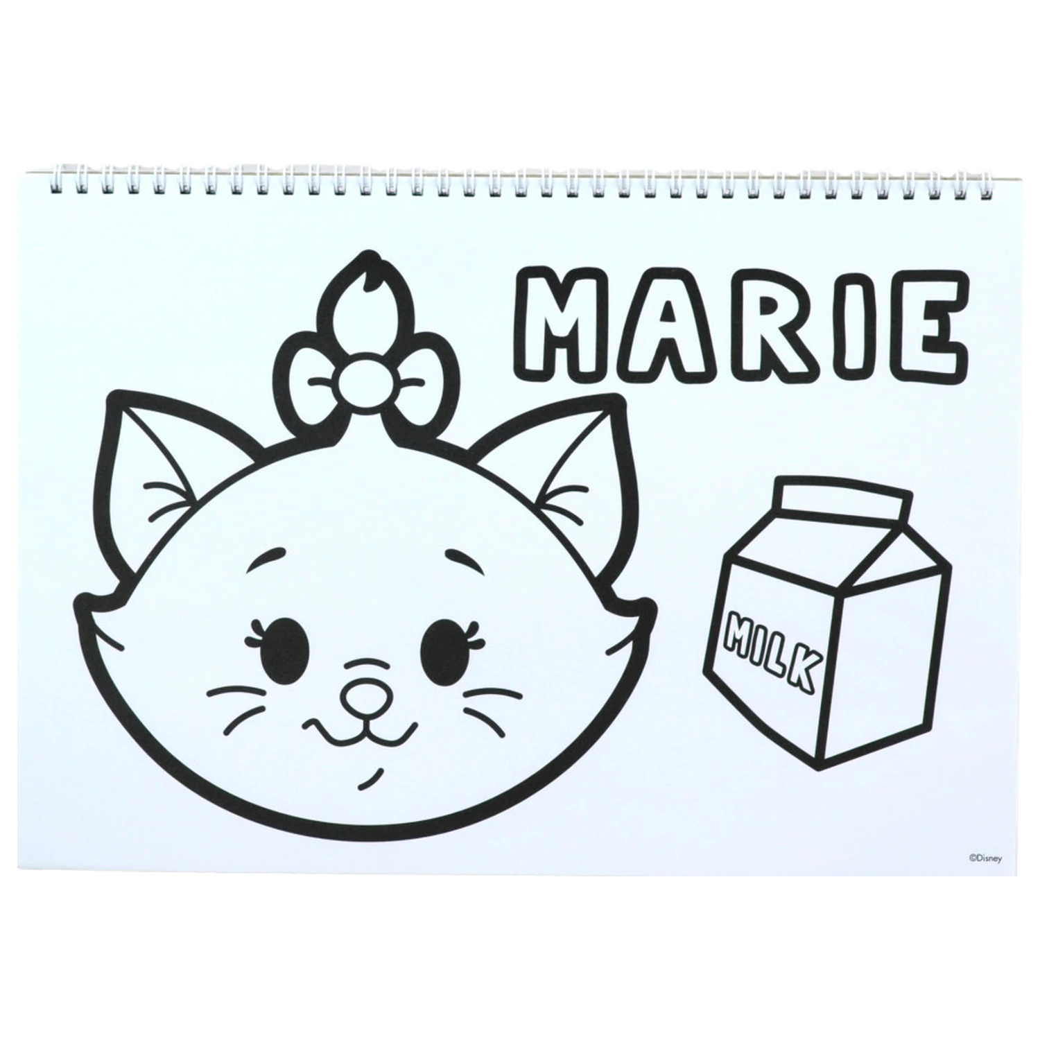 Disney Classics Love A/4 špirálový skicár 40 listov s nálepkami produktová fotografia