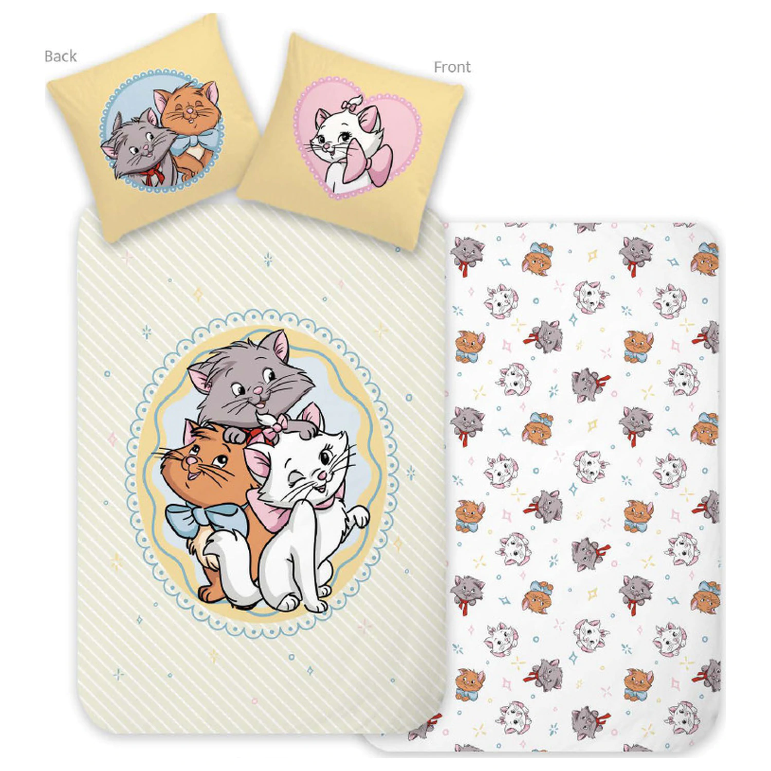 Disney Classics The Aristocats Roztomilá obliečka na paplón produktová fotografia
