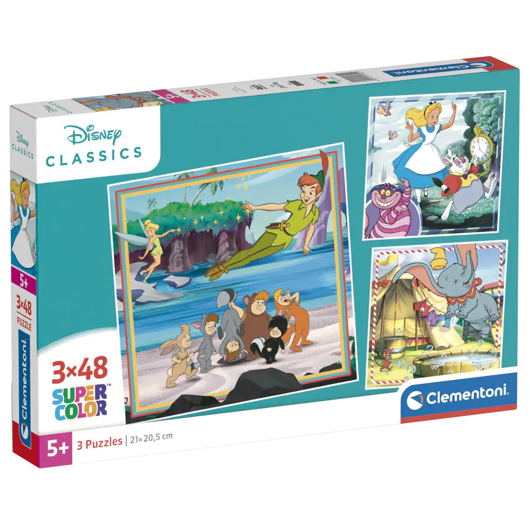 Disney Classics puzzle 3x48ks termékfotó