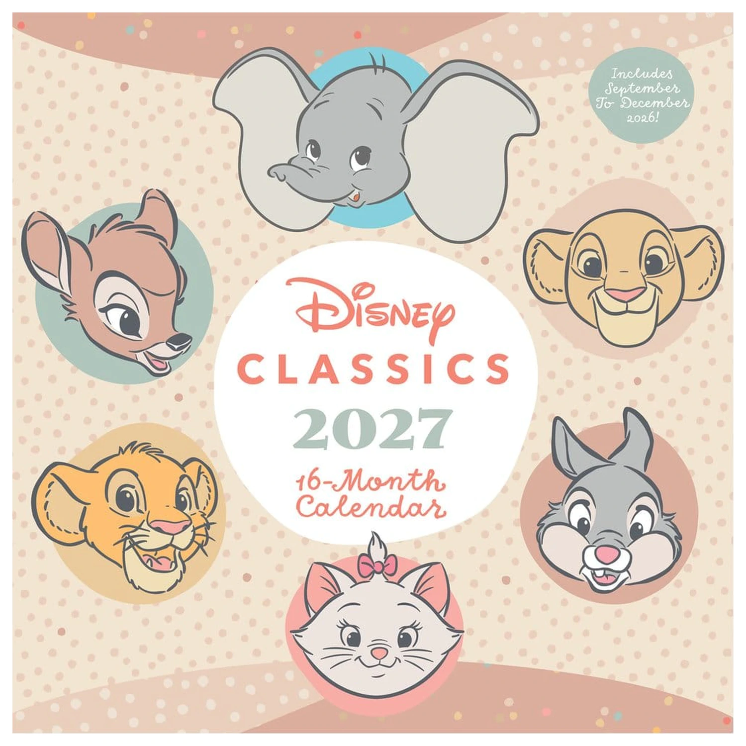 Disney Classics kalendár Treasured Memories 2027 30 x 30 cm produktová fotografia