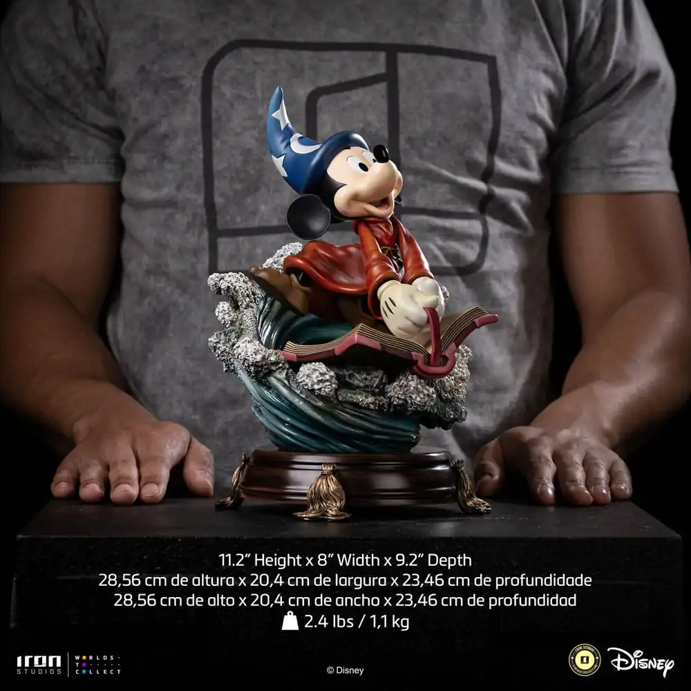 Disney Classics Vintage Collection Deluxe Art Scale Socha 1/10 Sorcerer Mickey 28 cm produktová fotografia