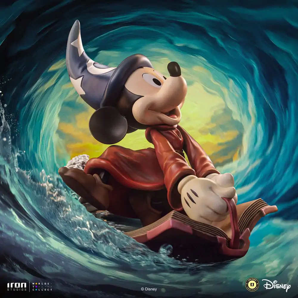 Disney Classics Vintage Collection Deluxe Art Scale Socha 1/10 Sorcerer Mickey 28 cm produktová fotografia
