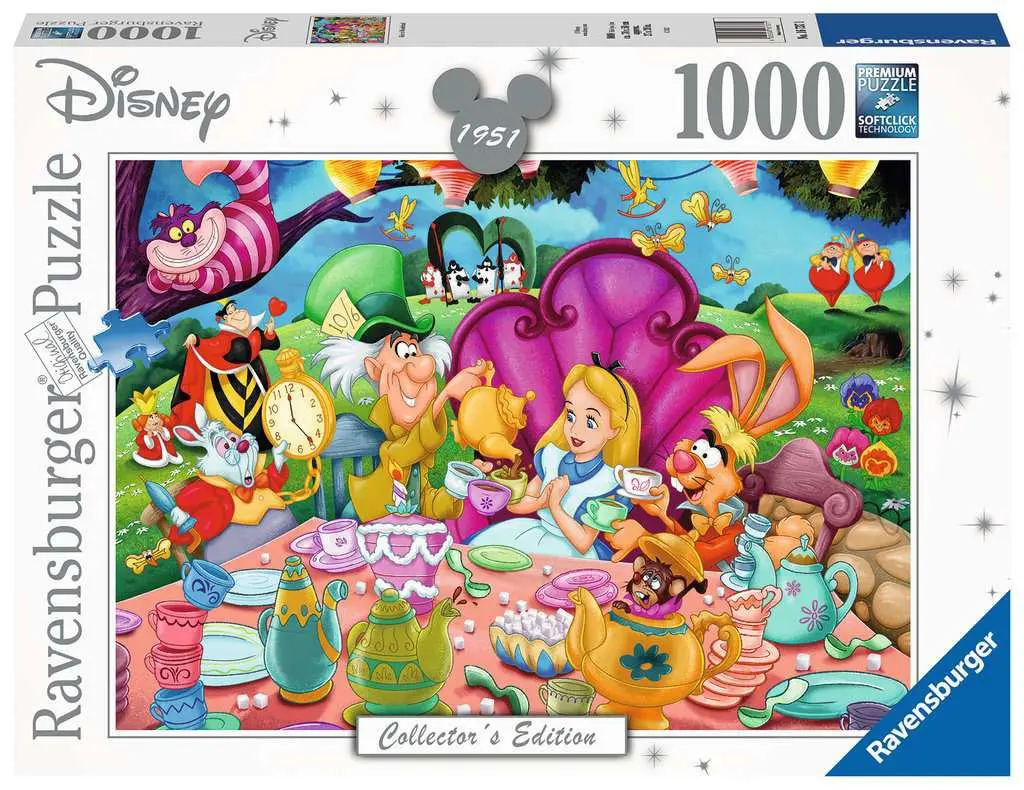 Disney Collector's Edition Puzzle Alice in Wonderland (1000 kusov) termékfotó