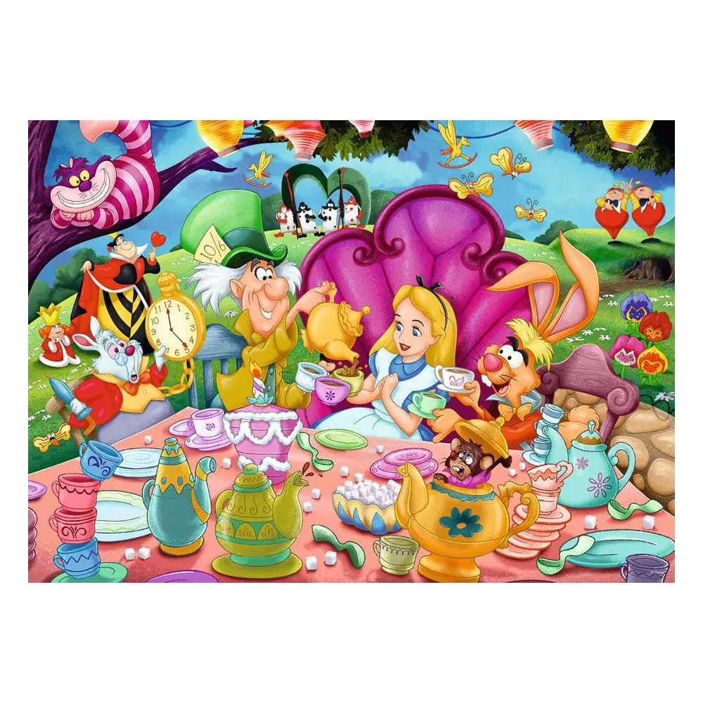 Disney Collector's Edition Puzzle Alice in Wonderland (1000 kusov) termékfotó